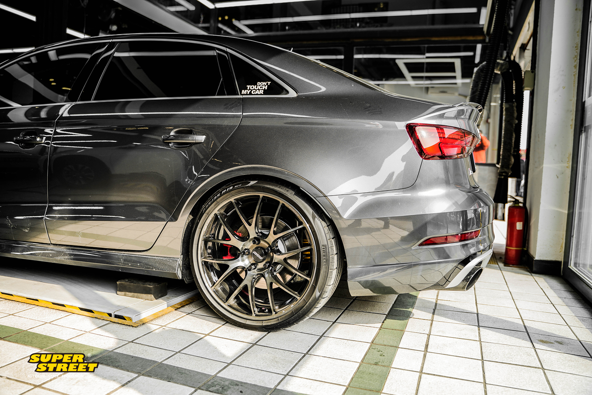 SuperStreet改装日记-奥迪RS3改装RAYS G27锻造轮毂