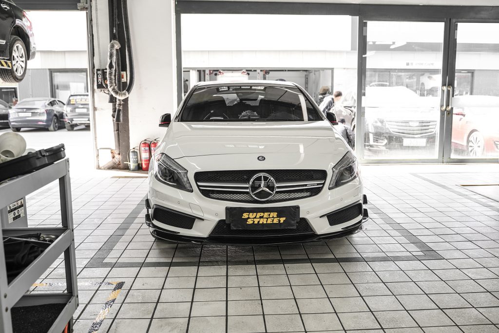 SuperStreet保养日记-奔驰A45 AMG更换帕克龙0W-40全合成机油