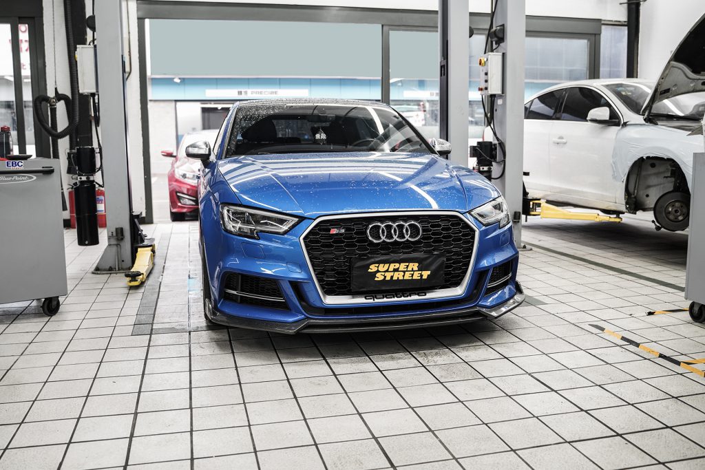 SuperStreet保养日记-奥迪S3保养更换MOTUL摩特8100 0W-40全合成机油