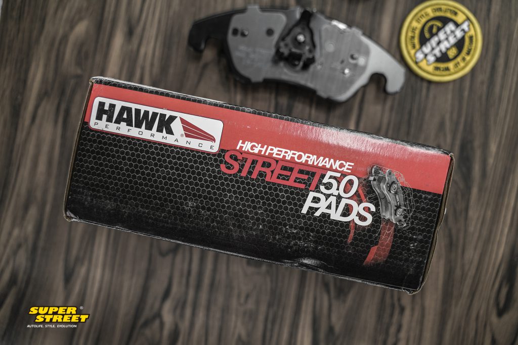 SuperStreet保养日记-奥迪A6L更换HAWK STREET5.0高性能刹车片
