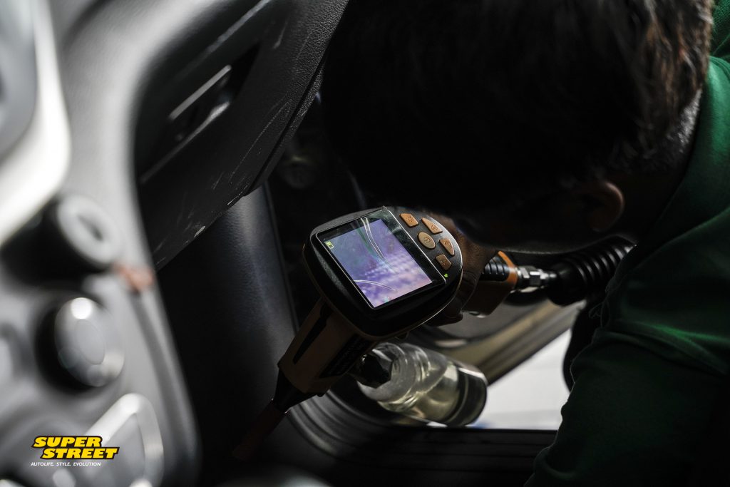 SuperStreet保养日记-JEEP自由光保养使用GUNK空调深度养护套装