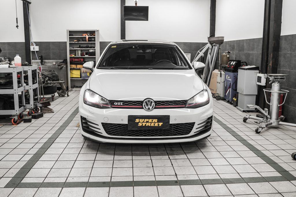 SuperStreet改装日记-大众高尔夫7GTI改装Eibach PRO-KIT高性能短弹簧