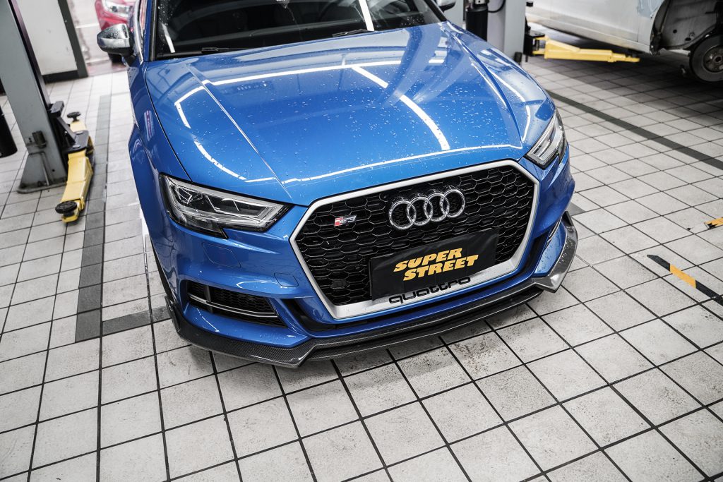 SuperStreet保养日记-奥迪S3保养更换MOTUL摩特8100 0W-40全合成机油