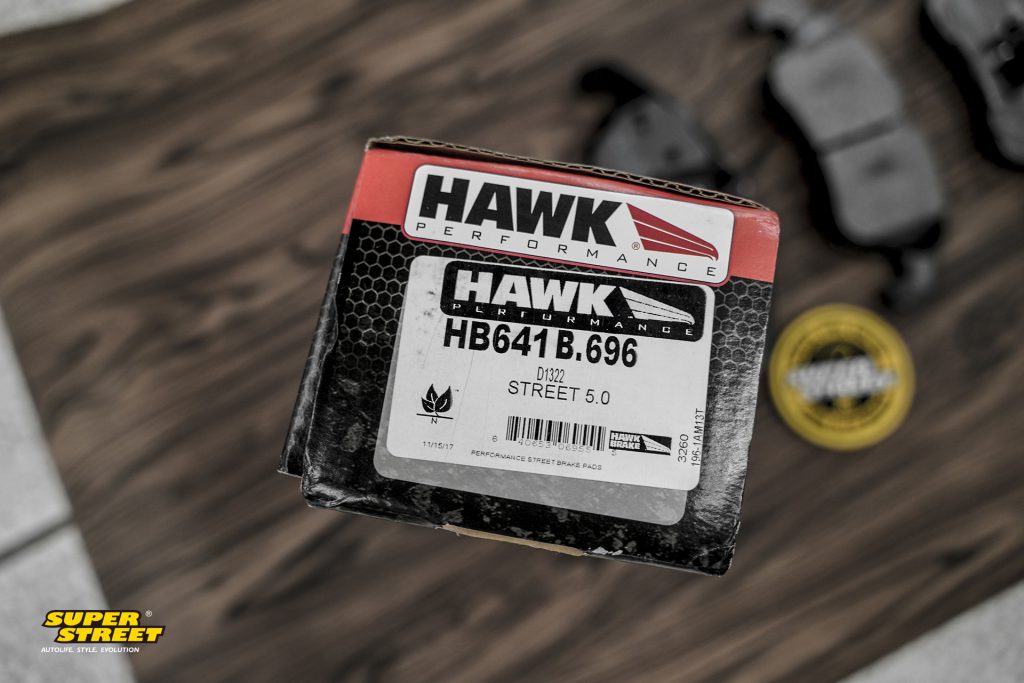SuperStreet保养日记-奥迪A6L更换HAWK STREET5.0高性能刹车片
