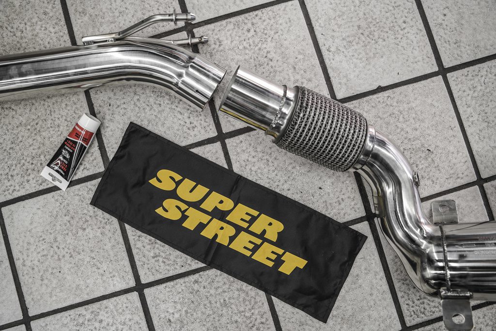 SuperStreet改装日记-大众迈腾改装RUNTEK高性能200钼头段