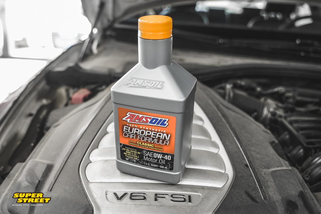 SuperStreet保养日记-奥迪A6L C7更换安索欧规0W-40全合成机油
