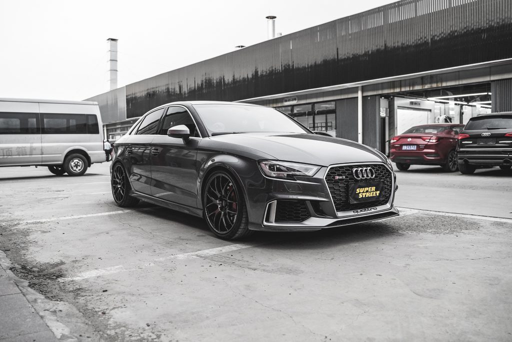SuperStreet改装日记-奥迪RS3改装FDE金属200钼三元排气头段