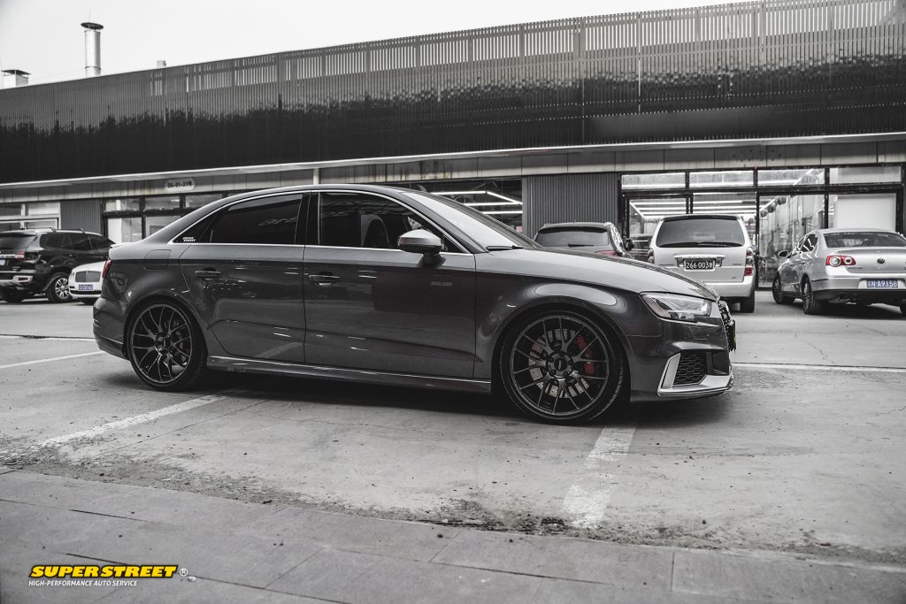 SuperStreet改装日记-奥迪RS3改装FDE金属200钼三元排气头段