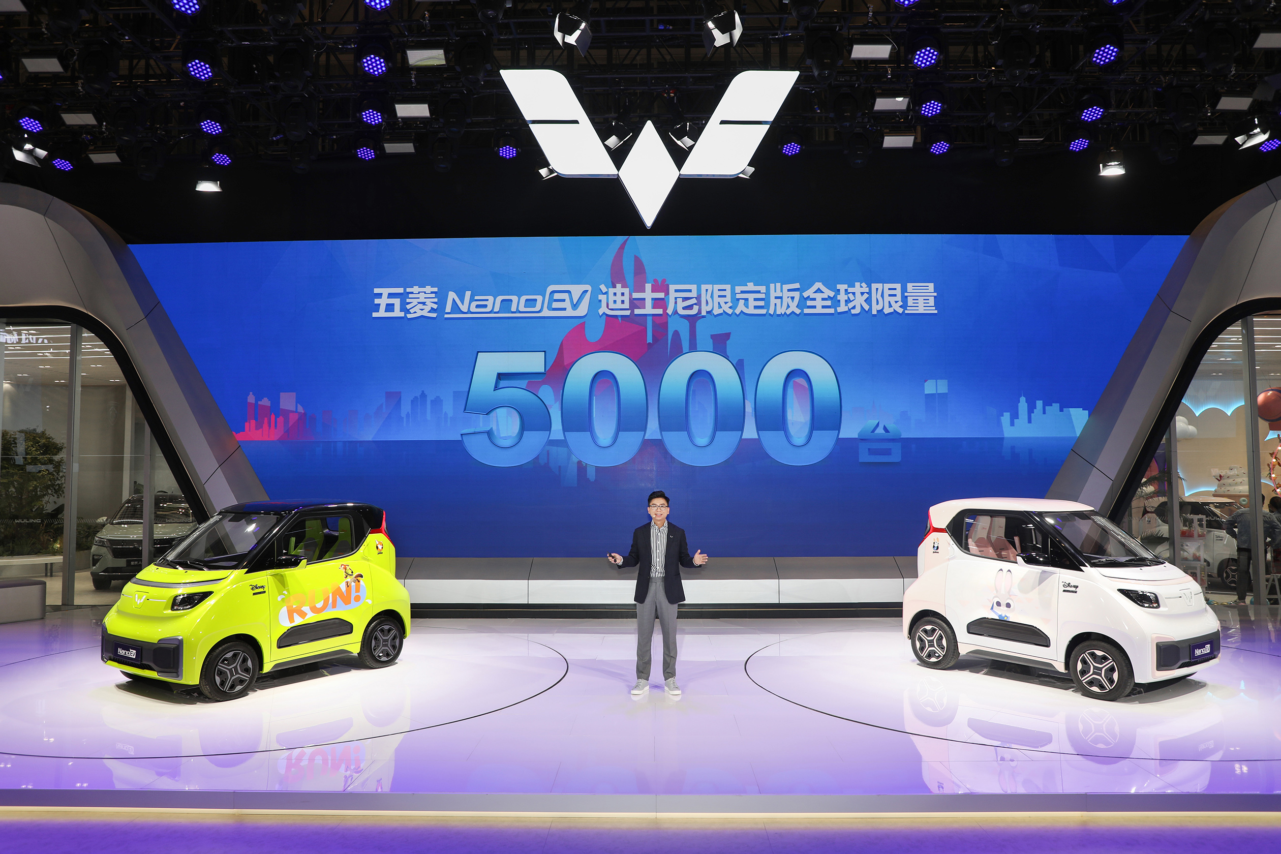 全球限量5000台！五菱NanoEV迪士尼疯狂动物城限定款天津车展开启抢订