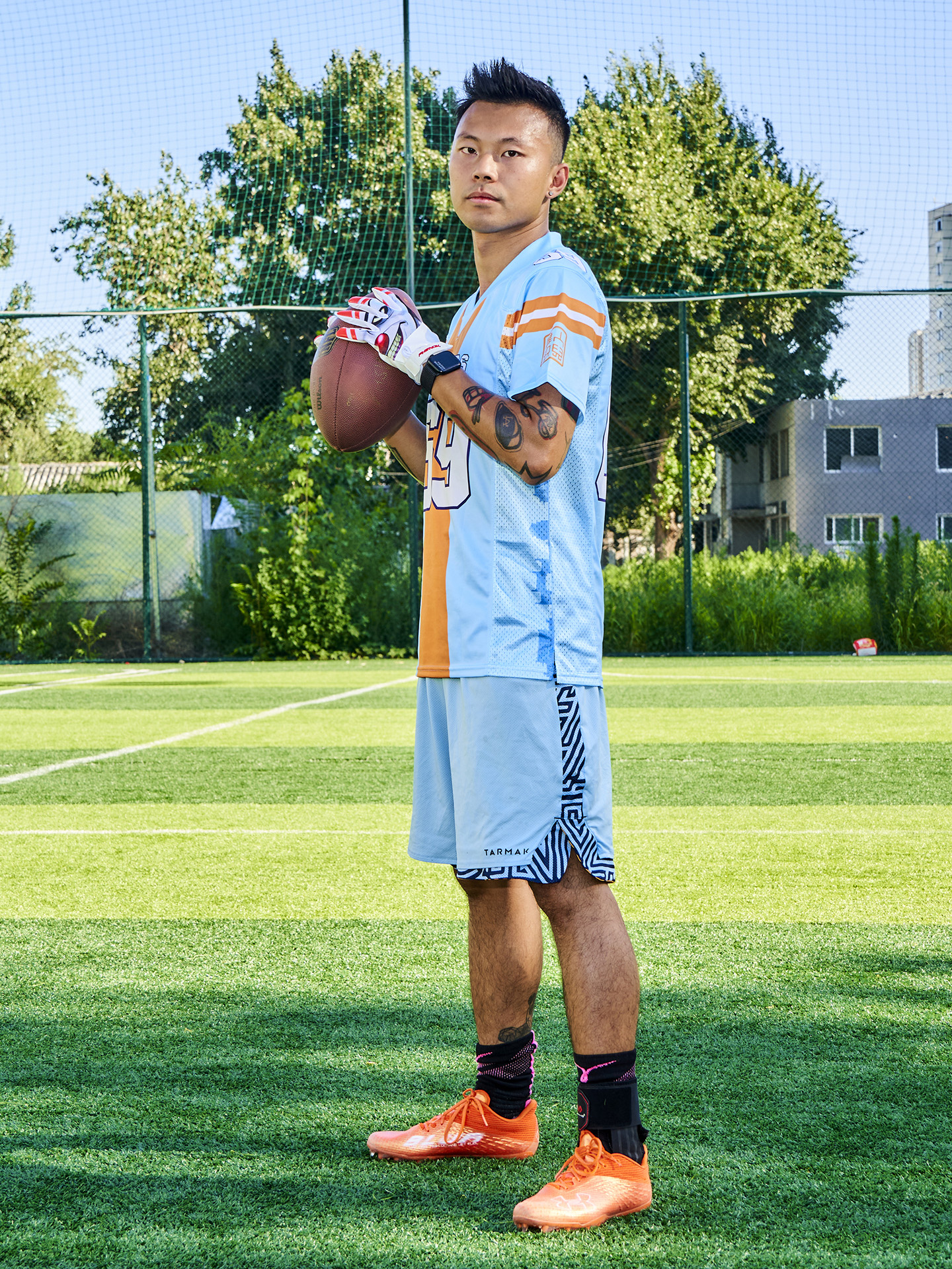 【活动摄影】Football4Life腰旗橄榄球队员形象照