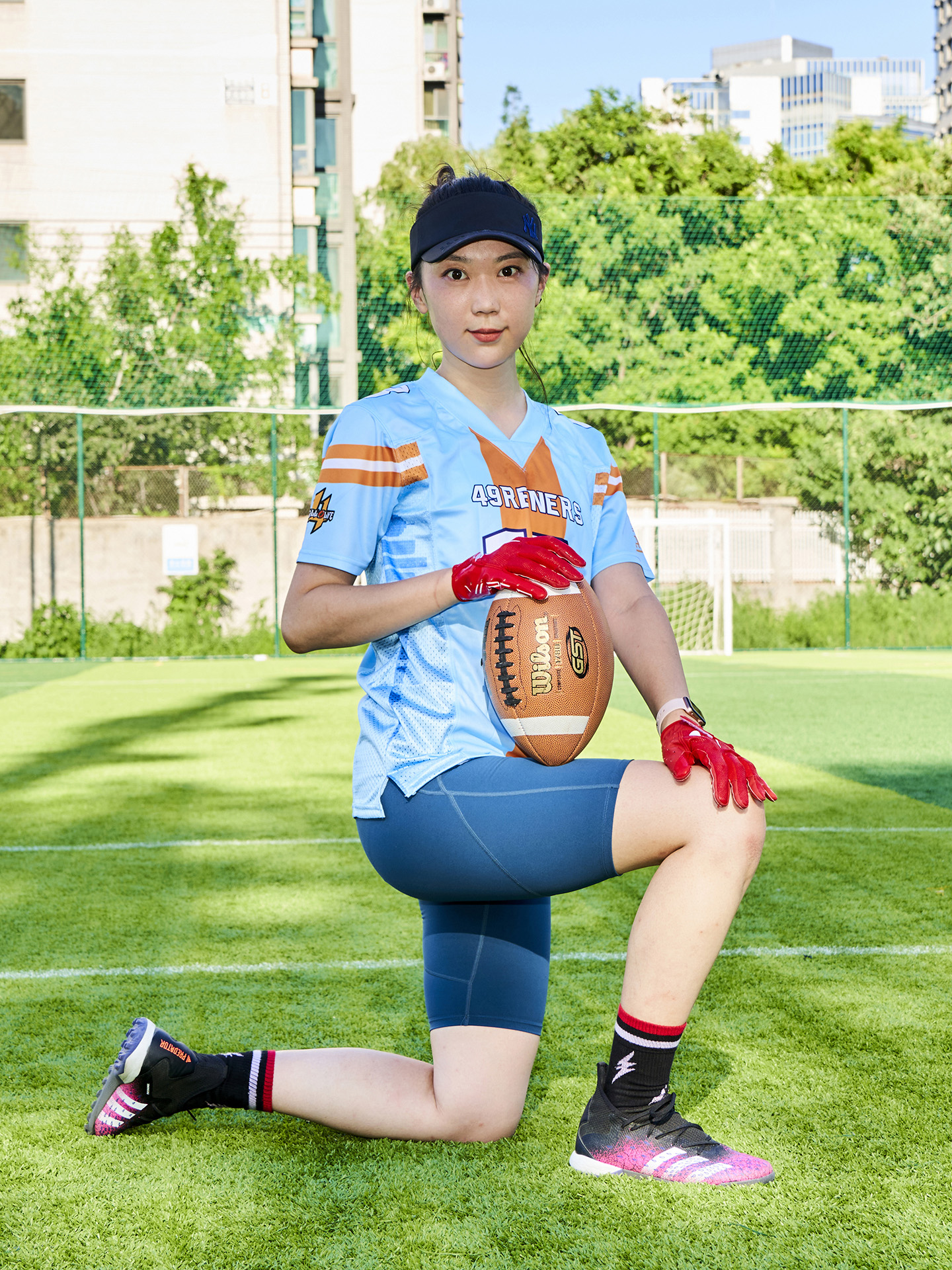 【活动摄影】Football4Life腰旗橄榄球队员形象照