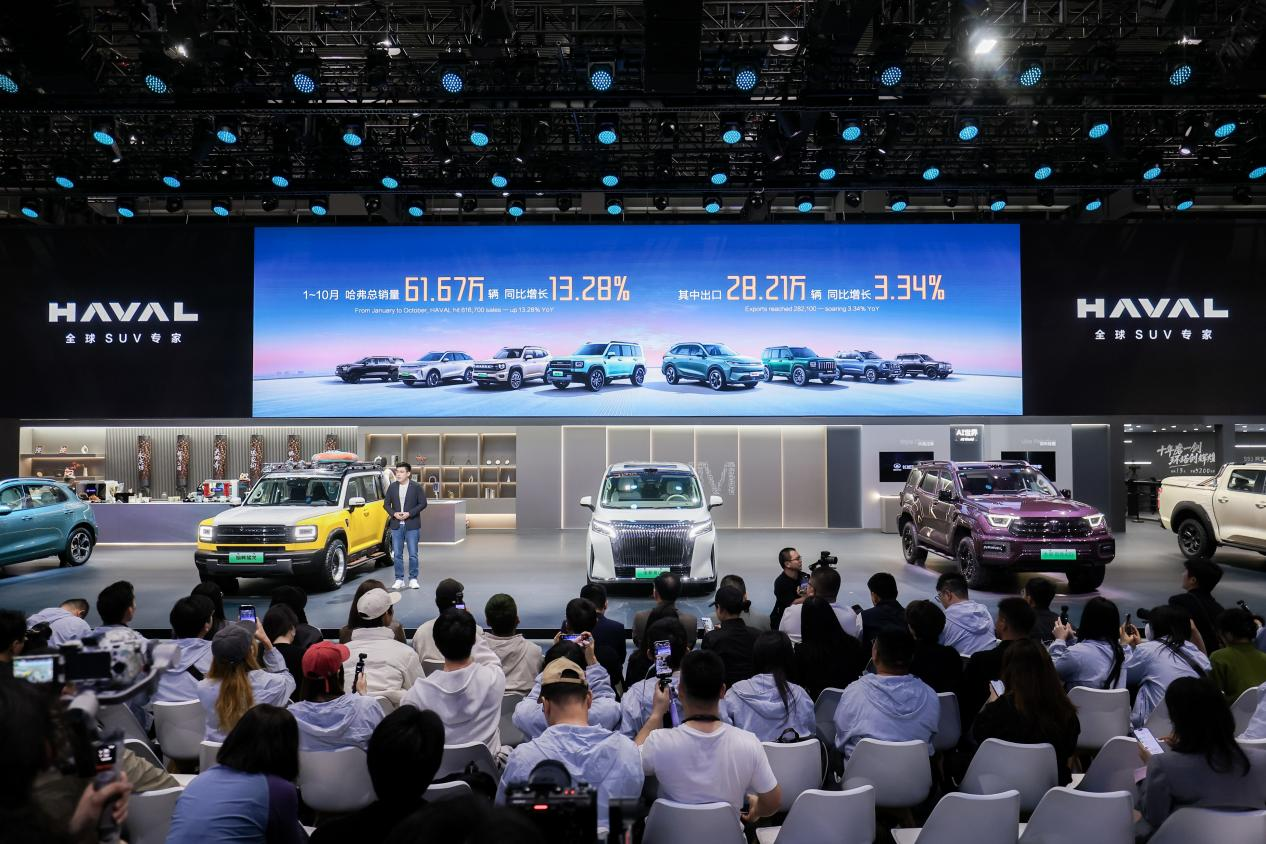 哈弗品牌广州车展诠释“年轻棱角”，与用户共赴自由人生